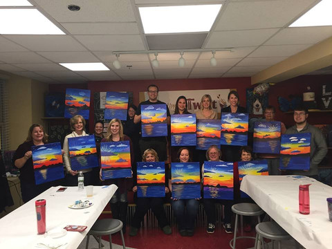 Painting With A Twist-Richboro必去景点