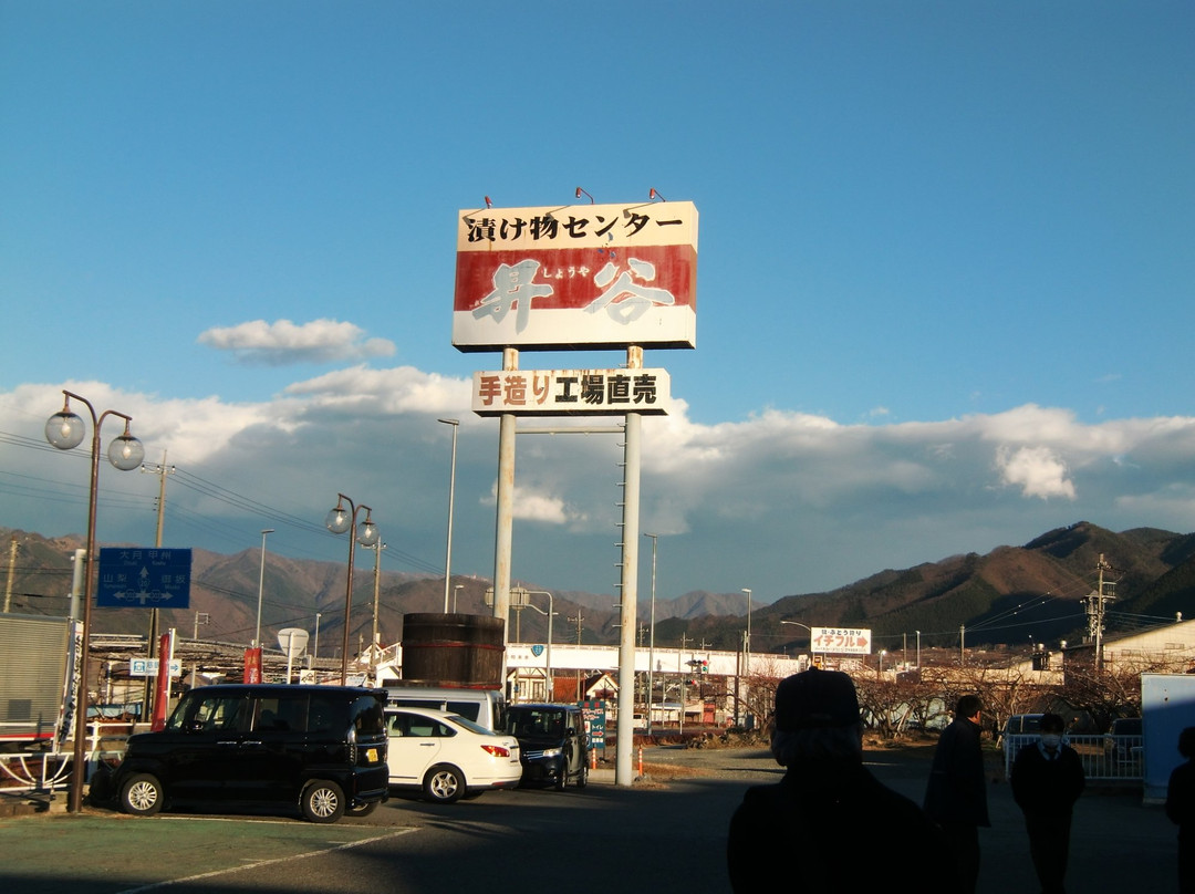 Tsukemono Center Shoya Ichinomiya-笛吹市必去景点