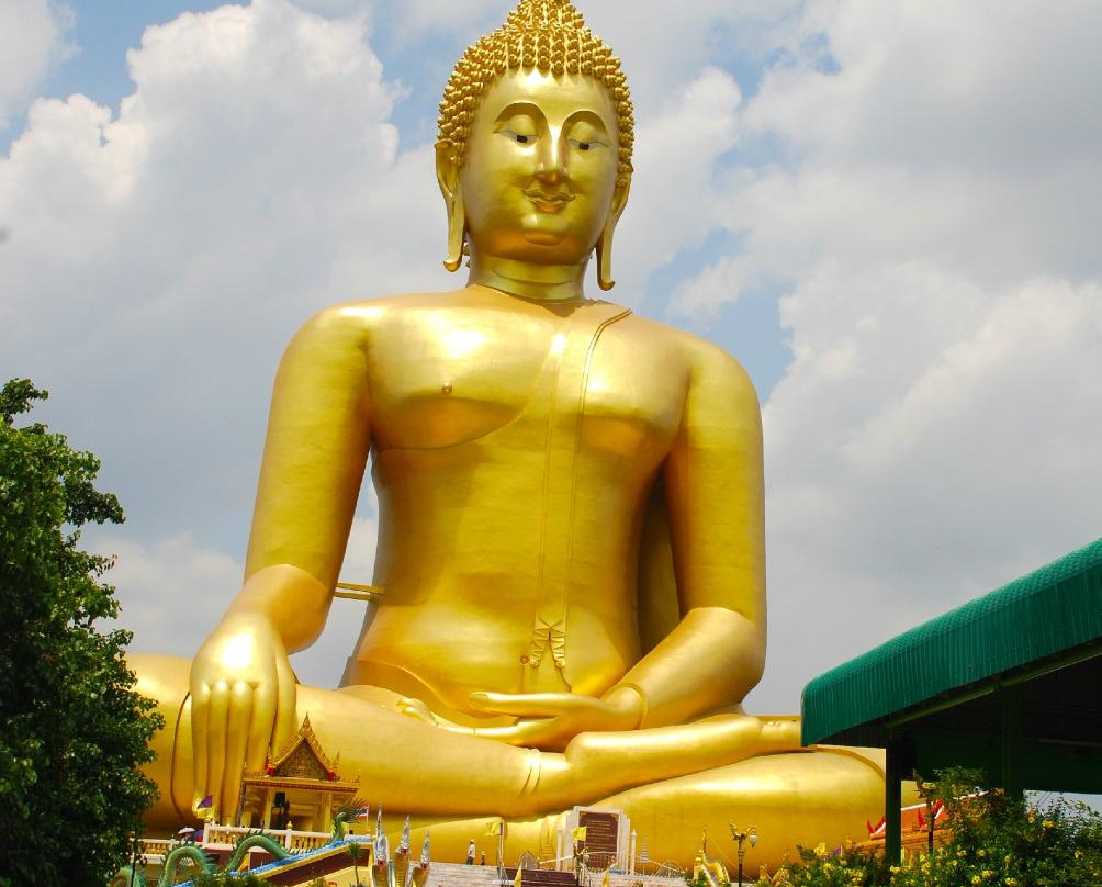 Ang Thong Provincial City Pillar Shrine-红统必去景点