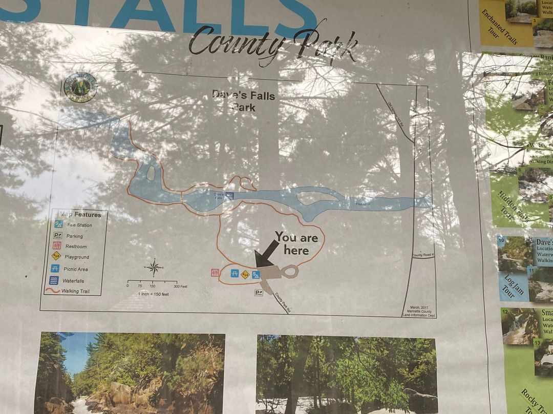 Dave's Falls County Park-Amberg必去景点