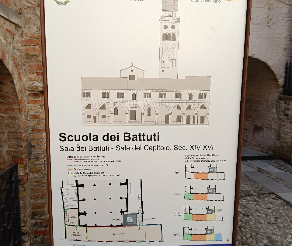 Sala dei Battuti del Duomo di Conegliano景点图片