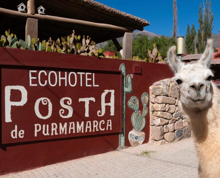 Ojo de Huancar酒店住宿-Ecohotel Posta de Purmamarca