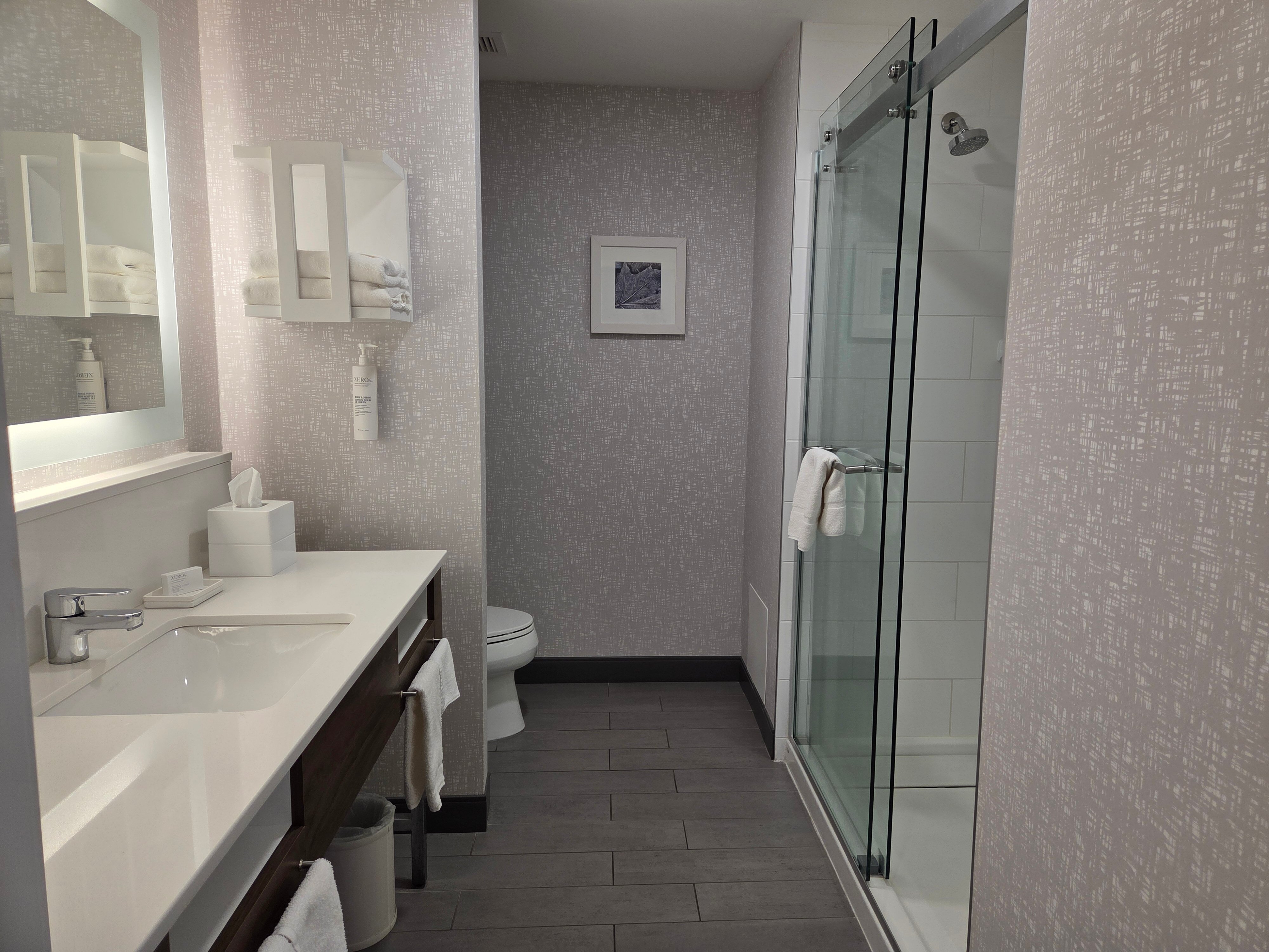 Hampton Inn & Suites by Hilton Waterloo St. Jacobs-浴室