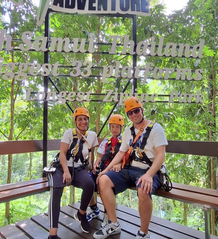 Hawk Adventure Zipline Park - Samui-红统必去景点