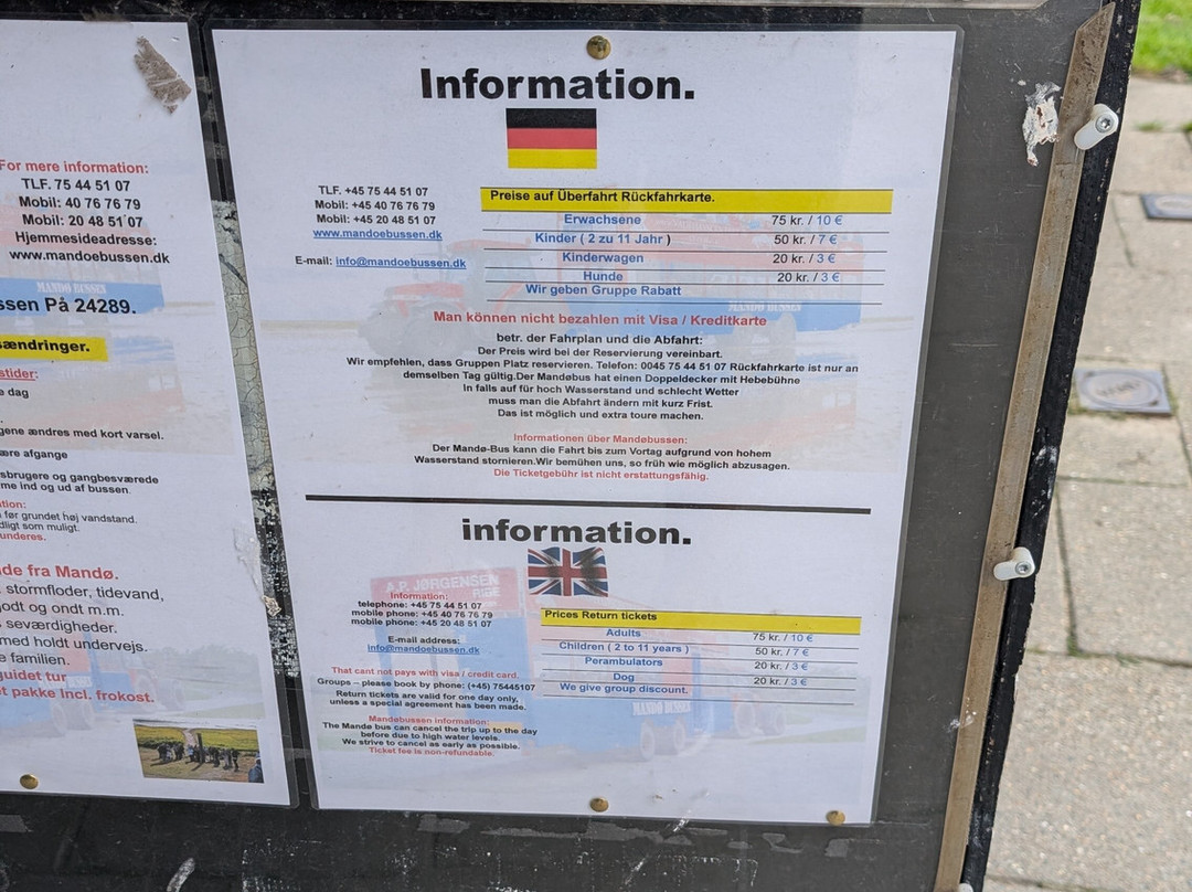 Mandø Traktorbusser-里伯必去景点