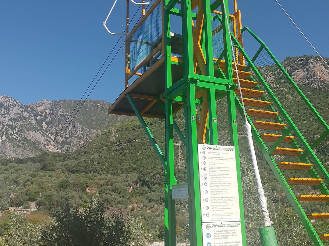 ZipLine Greece Acheron River-Glyki必去景点