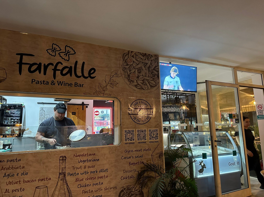 Farfalle Pasta & Wine Bar