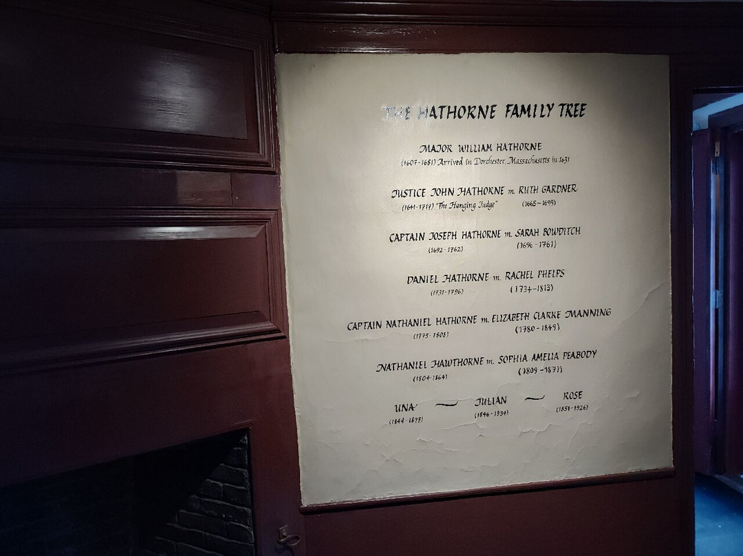 Nathaniel Hawthorne Birthplace-塞勒姆必去景点