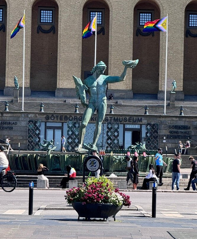 Statyn Poseidon-哥德堡必去景点