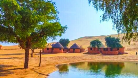 Khimsar Fort And Sand Dunes
