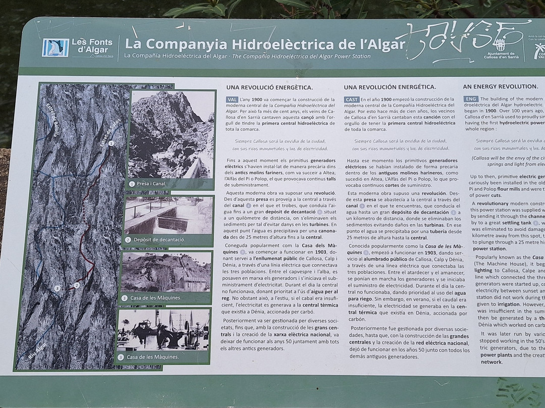 l'Algar Waterfalls-Callosa d'En Sarria必去景点