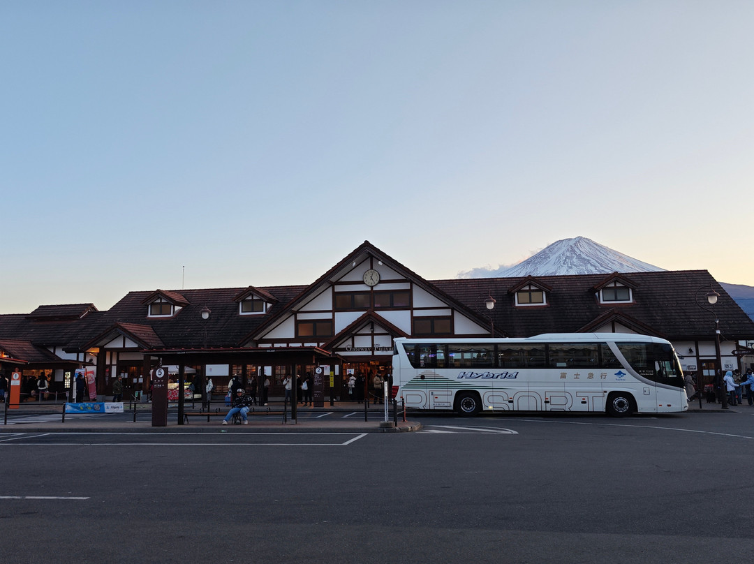 Kawaguchiko Station Bldg.-富士河口湖町必去景点