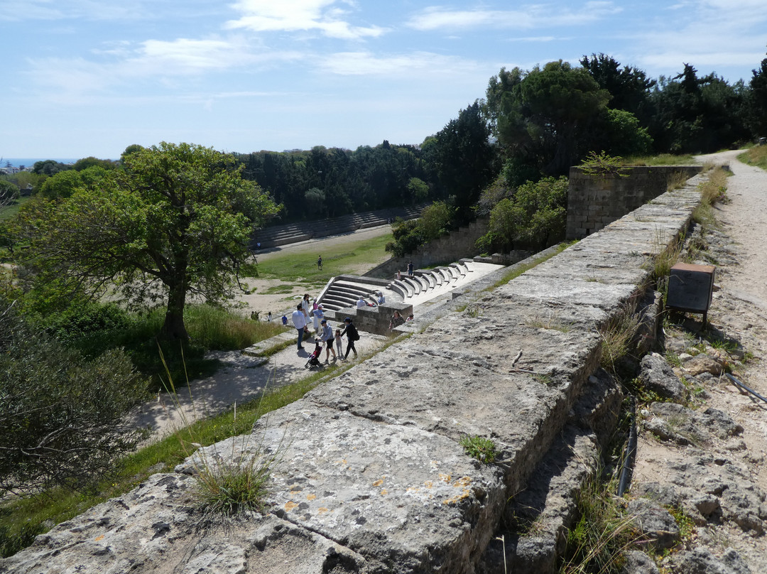 Ancient Olympic Stadium - Rhodes-罗德城必去景点