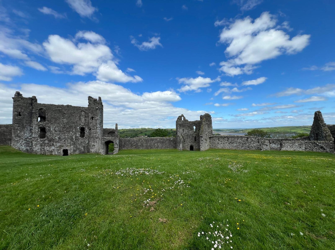 Llansteffan Castle-Llansteffan必去景点