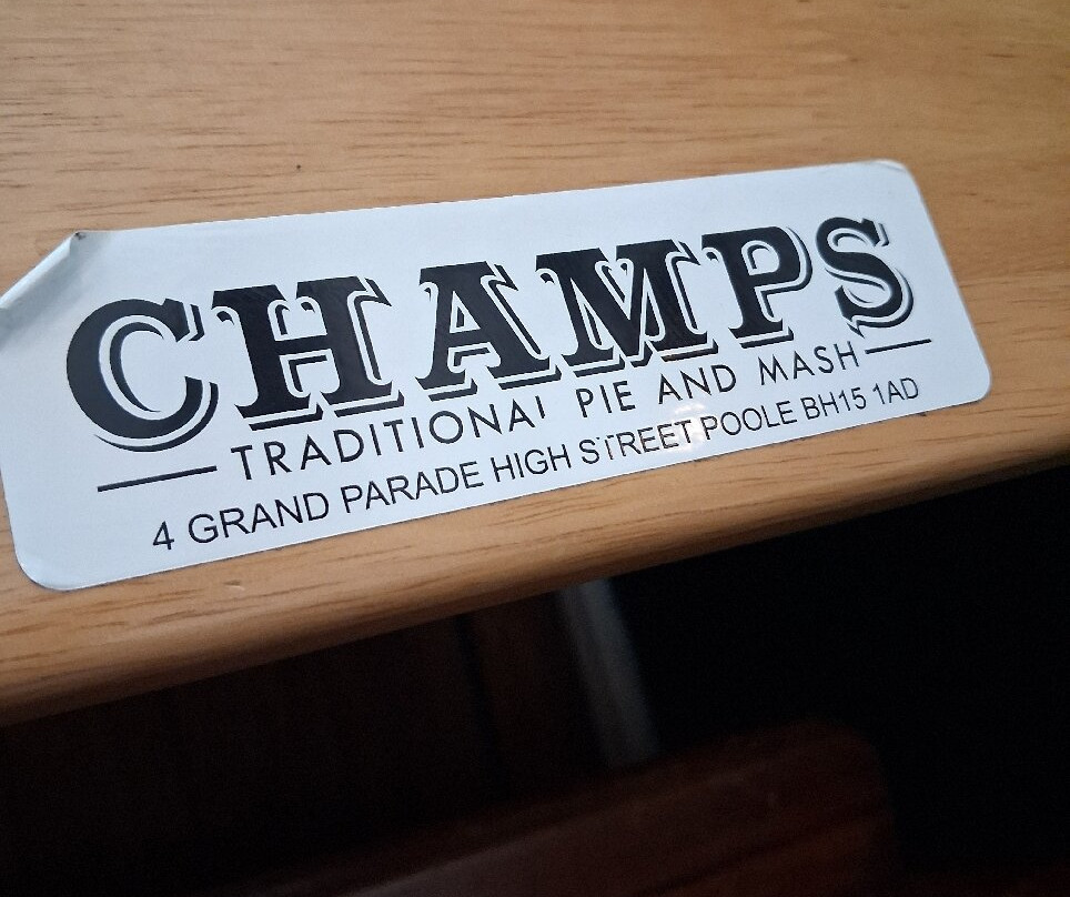 Champs Traditional Pie and Mash