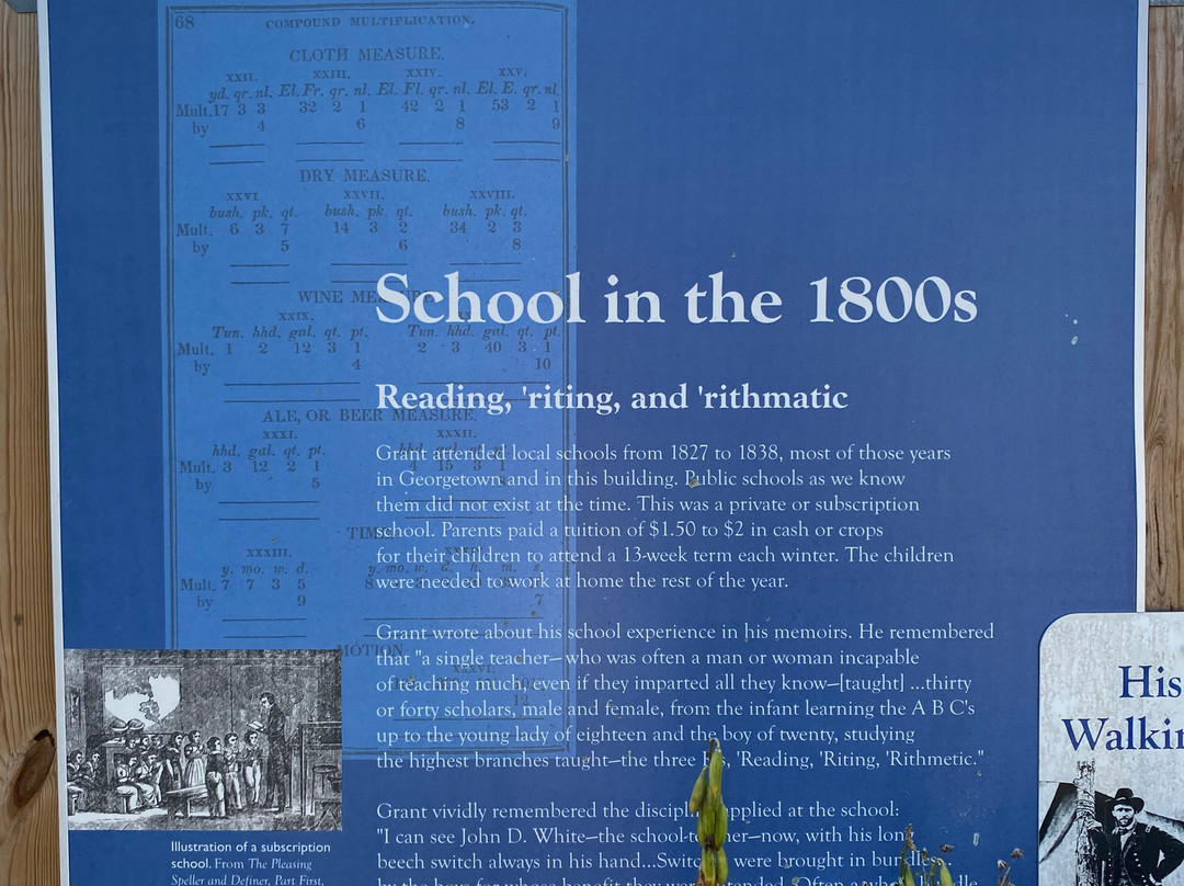 U.S. Grant Schoolhouse-Georgetown必去景点