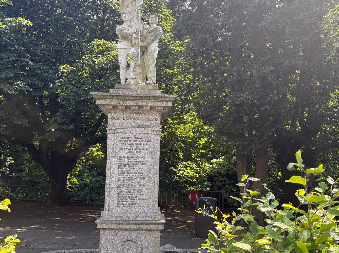 Matlock Bath War Memorial-Matlock Bath必去景点