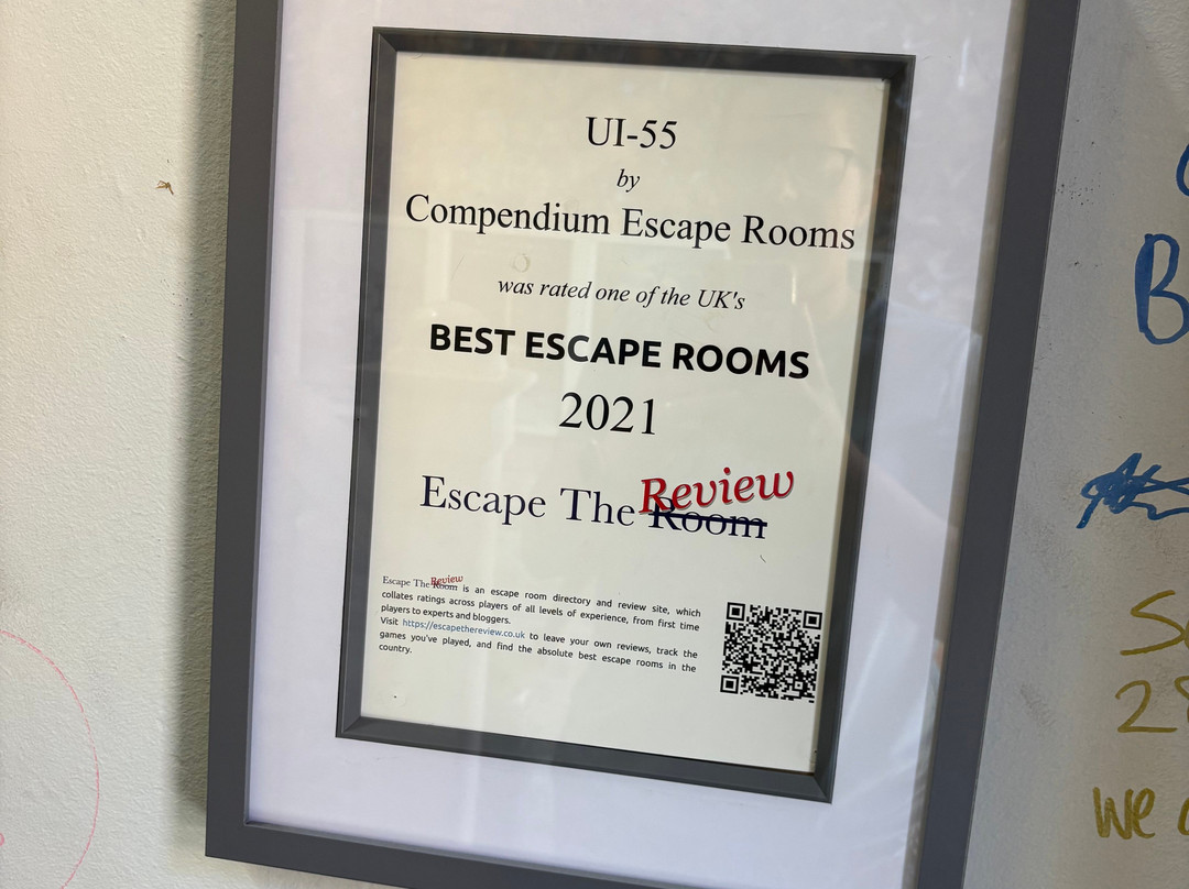 Compendium Escape Rooms-Bury必去景点