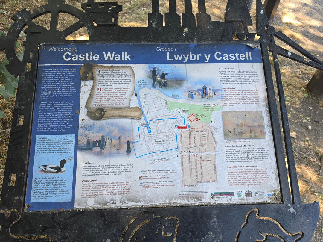 Flint Castle-Flint必去景点
