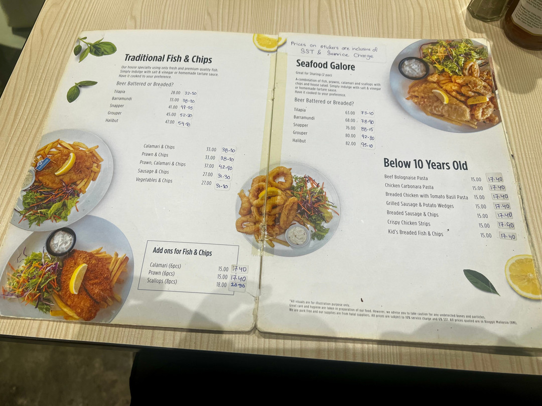 Blue Reef Fish & Chips TTDI
