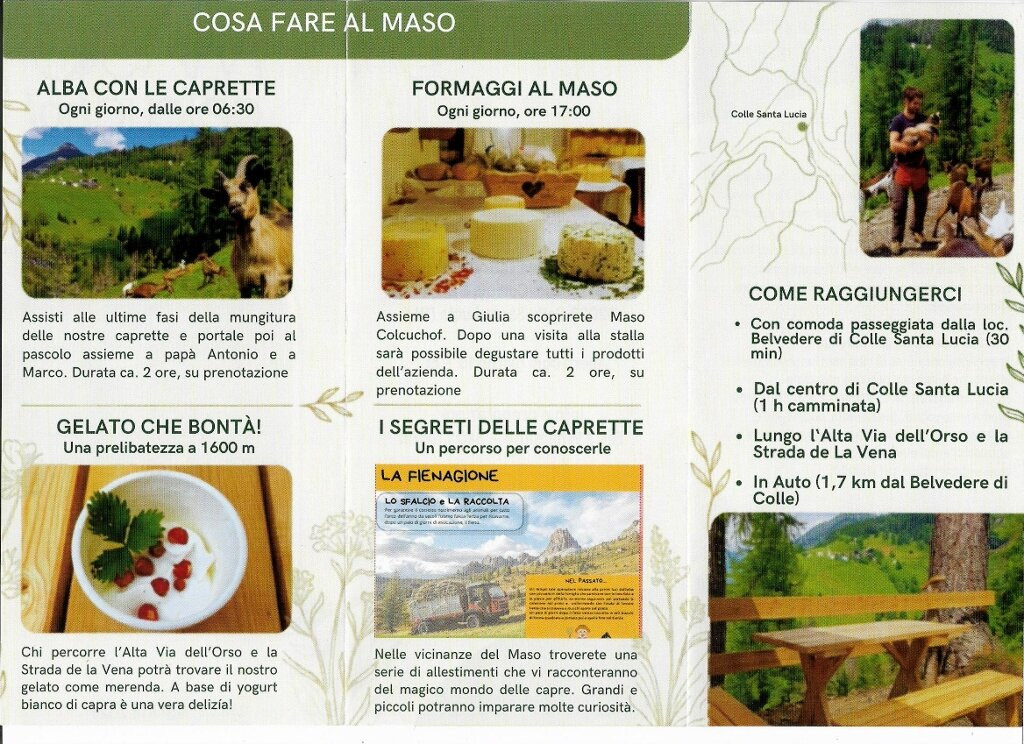 Maso Colcuc Hof Di Marco Tasser-Colle Santa Lucia必去景点
