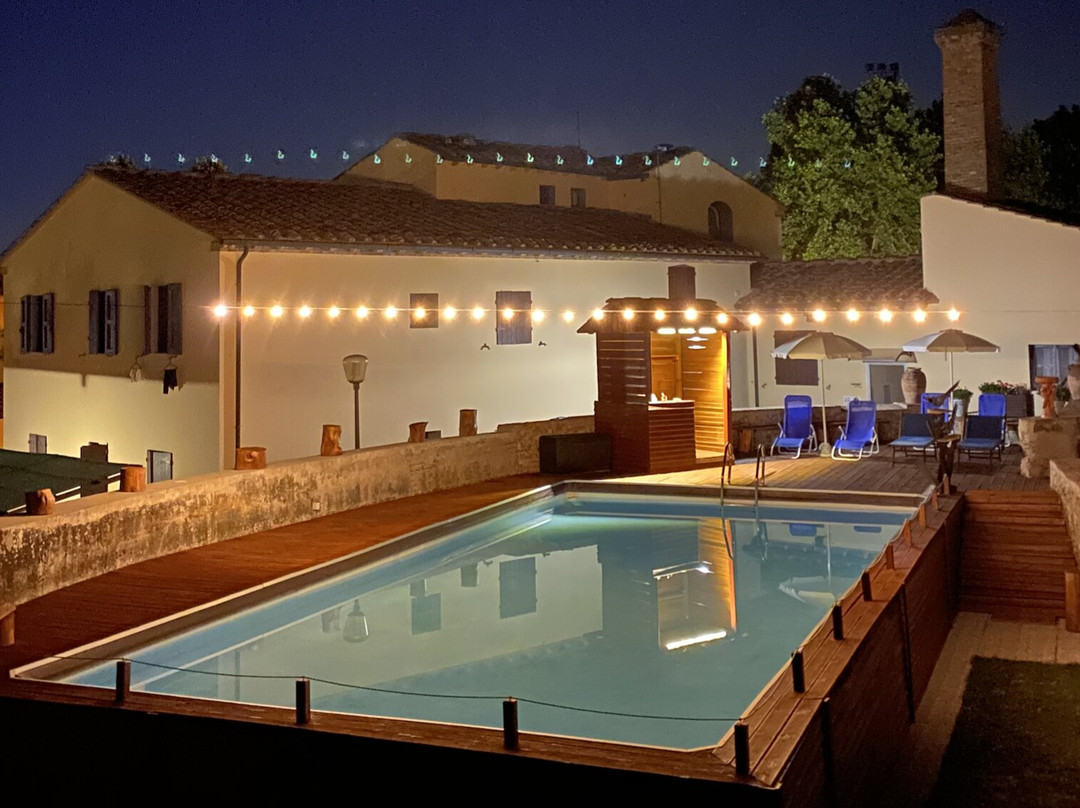 Montegufoni酒店住宿-戴尔庞特莫林2号酒店