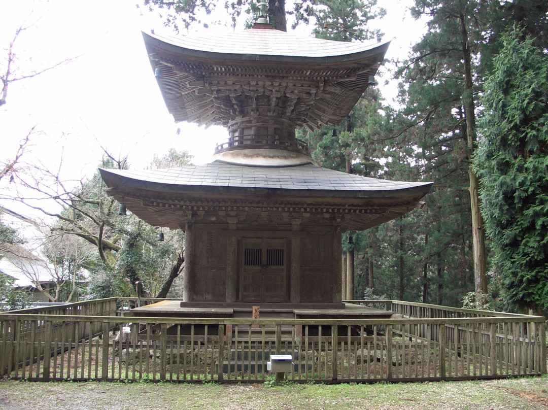 Iwawakidera Temple景点图片