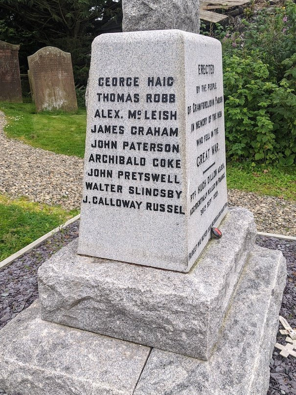 Crawfordjohn War Memorial景点图片