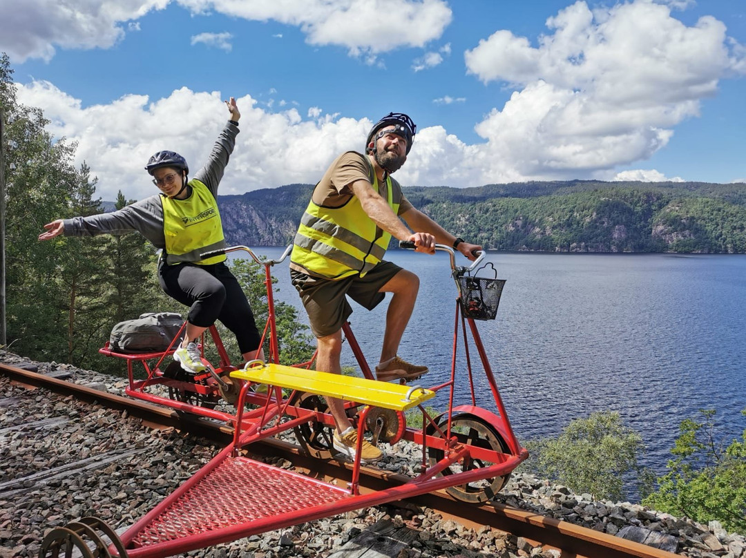 Dresinsykling på Flekkefjordsbanen Day Tours-弗莱克菲尤尔必去景点