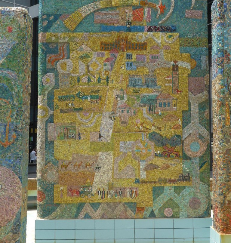 Nahum Gutman Mosaic Fountain-特拉维夫必去景点