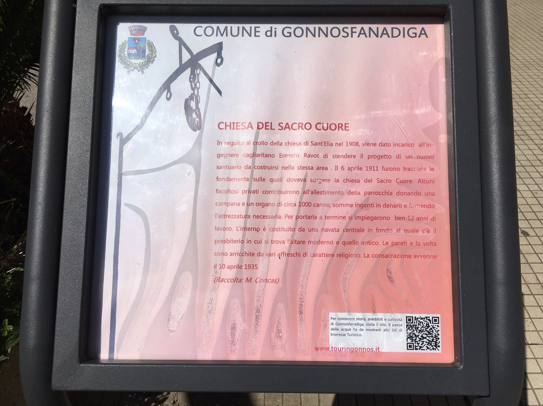 Chiesa del Sacro Cuore-Gonnosfanadiga必去景点