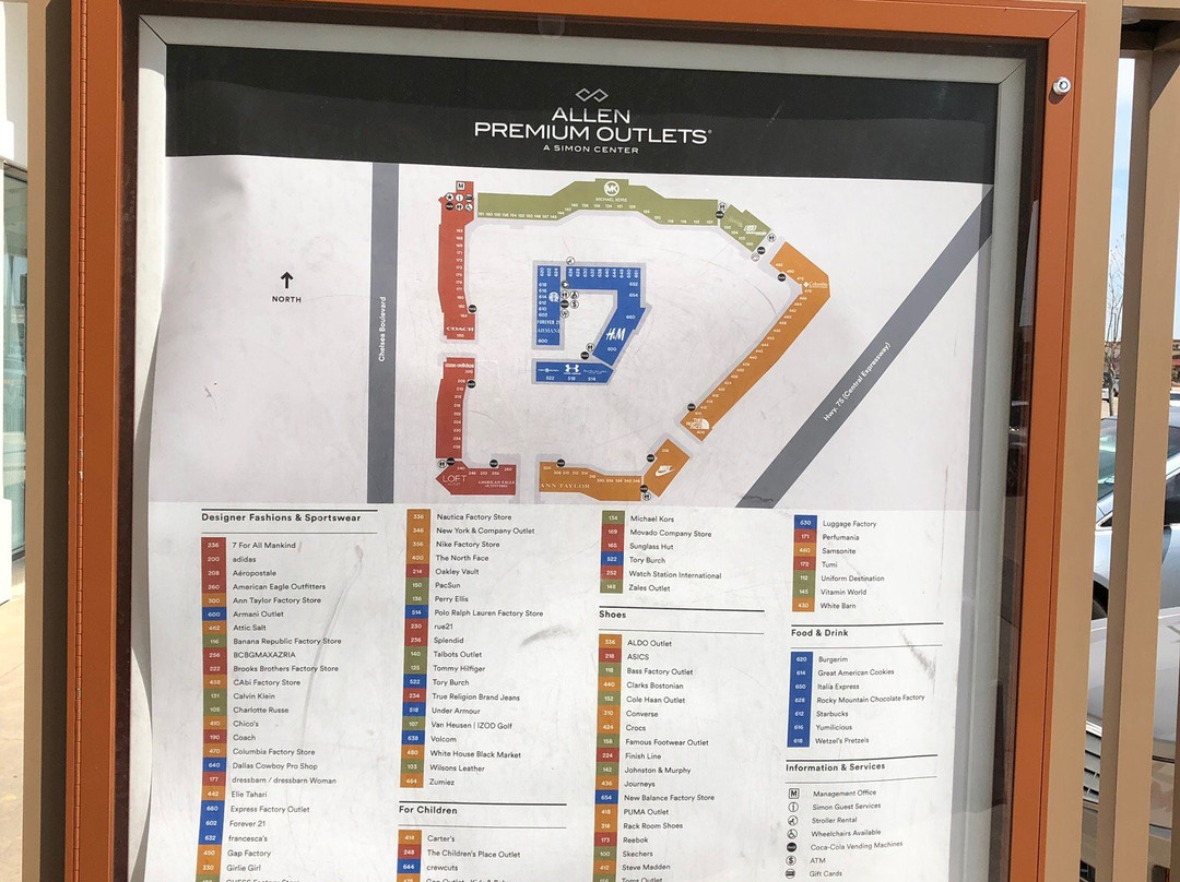艾伦奥特莱斯名品折扣购物中心景点图片