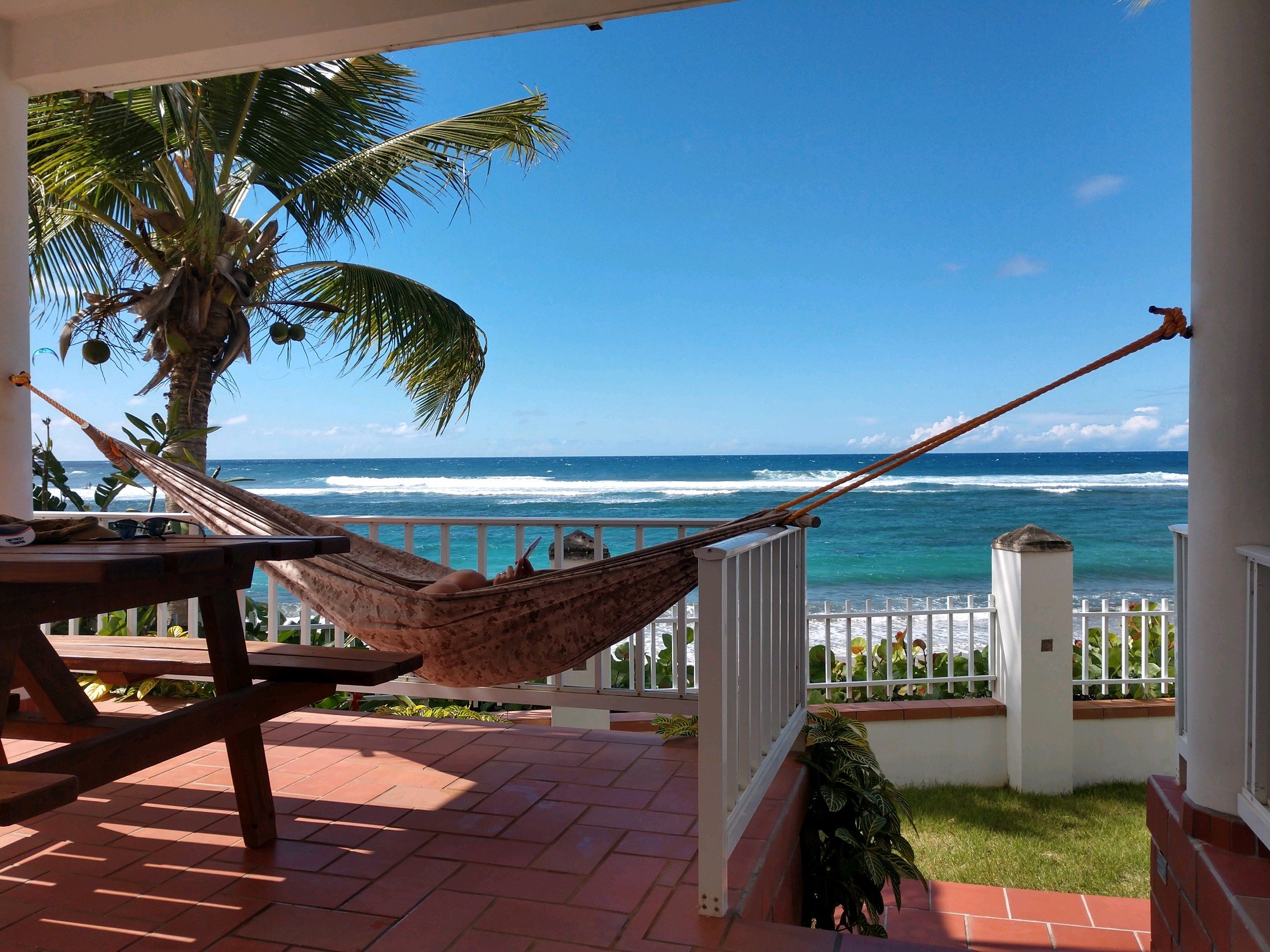 Villa Tropical Oceanfront Apartments on Shacks Beach-酒店景观