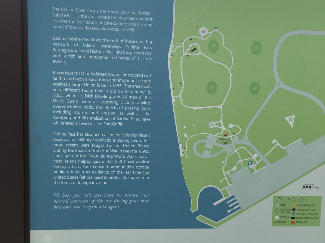 Sabine Pass Battleground State Historic Site-Port Arthur必去景点