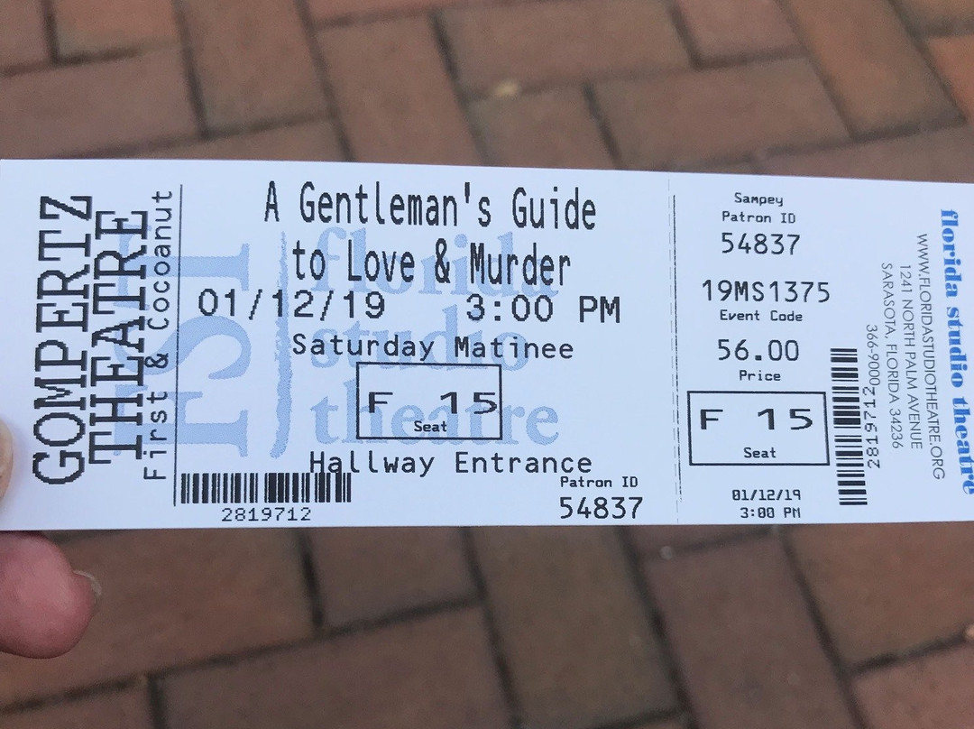 Florida Studio Theatre-萨拉索塔必去景点