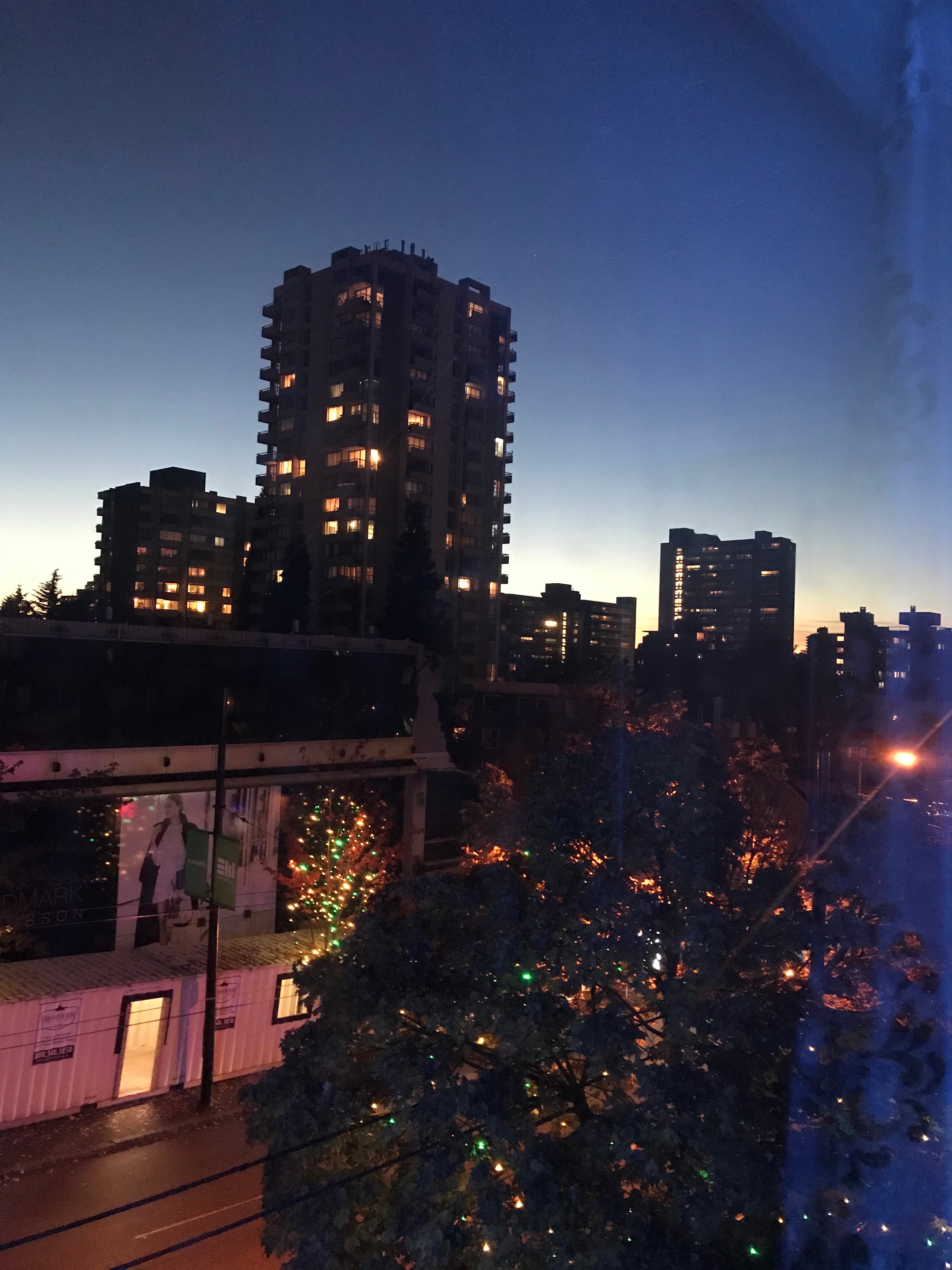 温哥华市中心罗布森街-迪维亚苏特拉套房酒店-酒店景观