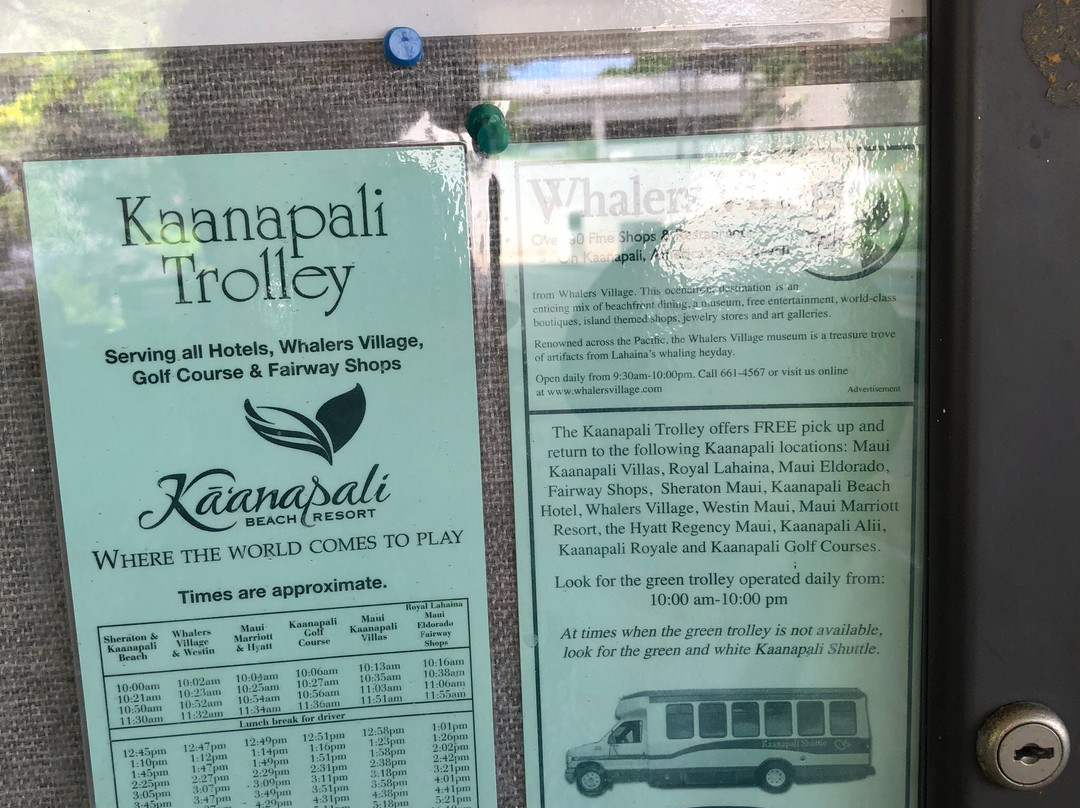 Kaanapali Trolley-卡纳帕利必去景点