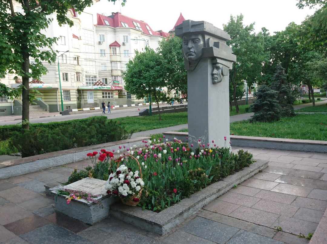 Monument to the Barashev Crew Hero of the Soviet Union