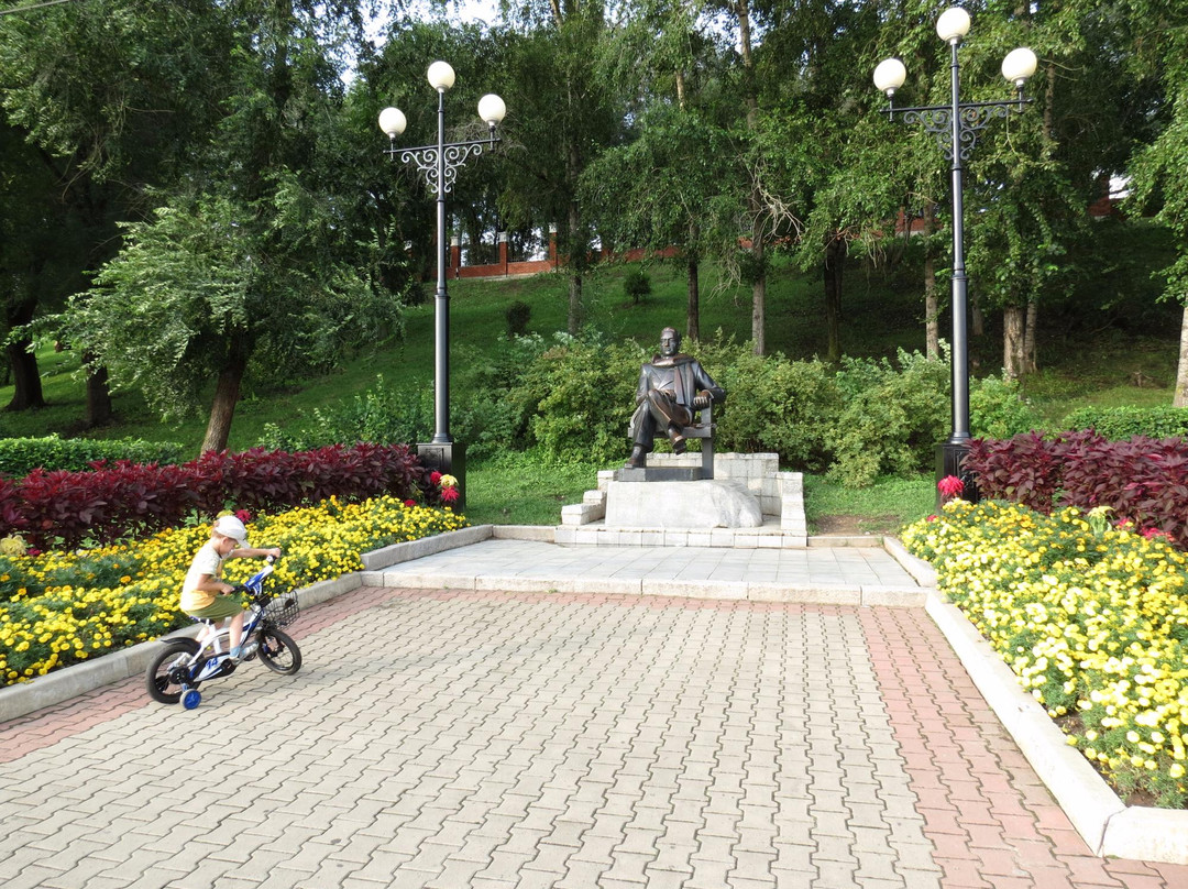 N.P. Zadornov Monument-哈巴罗夫斯克必去景点