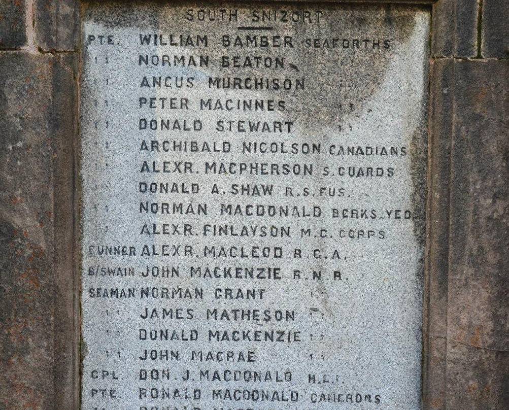 Somerled Square War Memorial-Portree必去景点