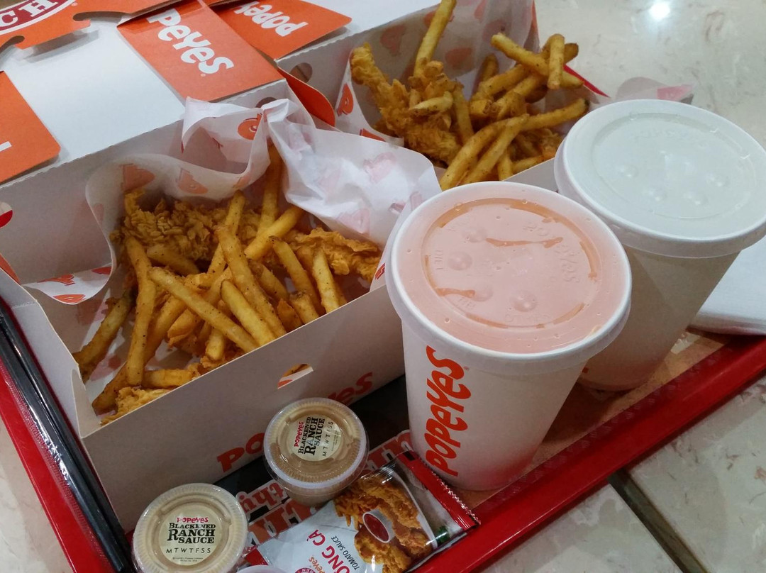 永安市餐馆和美食-Popeye’s Express Louisiana Kitchen