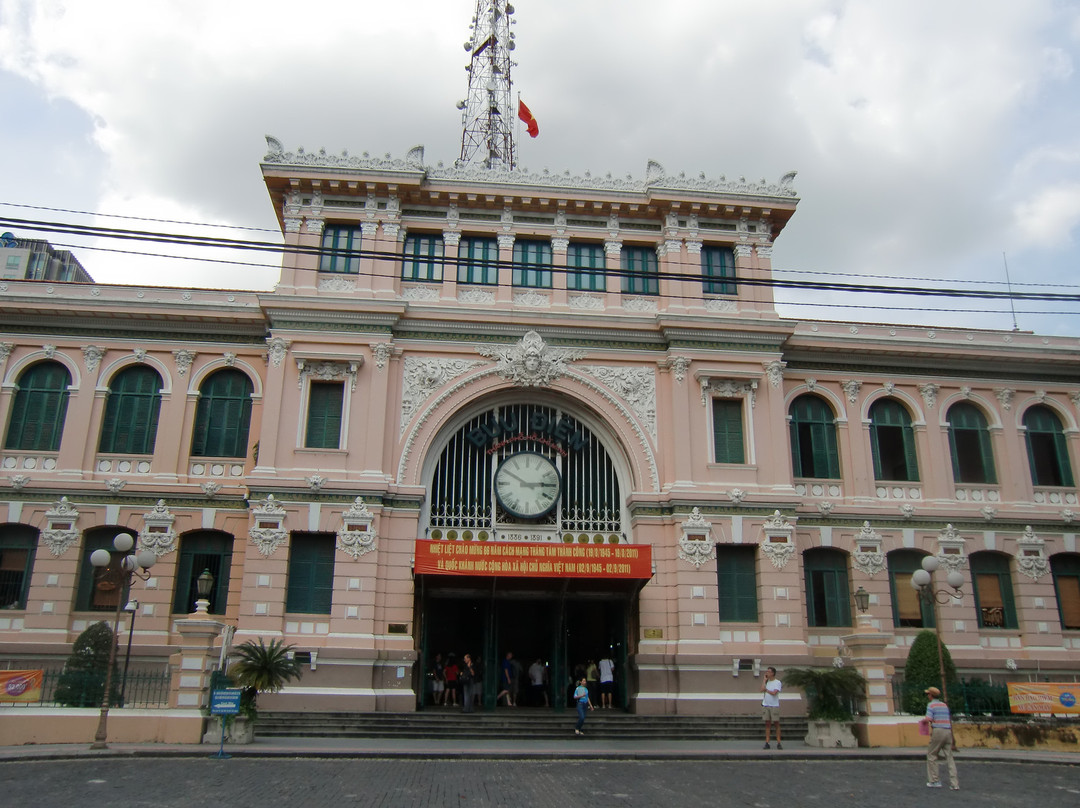 胡志明巿中央邮局-胡志明市必去景点