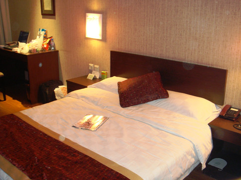 天津夏日荷花酒店鼓楼店主图