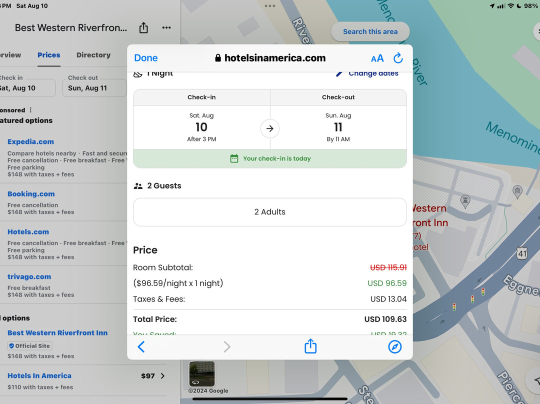 Best Western Riverfront Inn主图