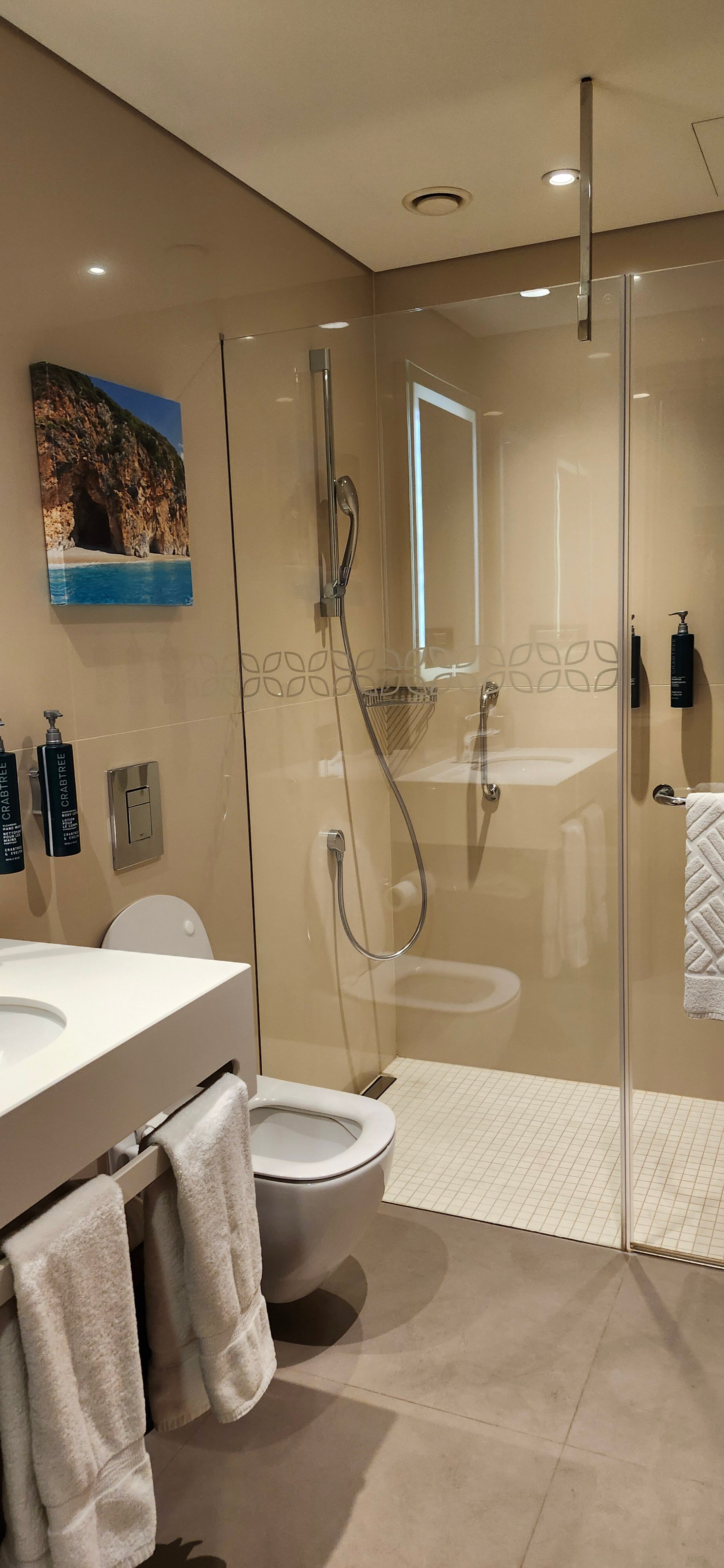 Hilton Garden Inn Tirana-浴室