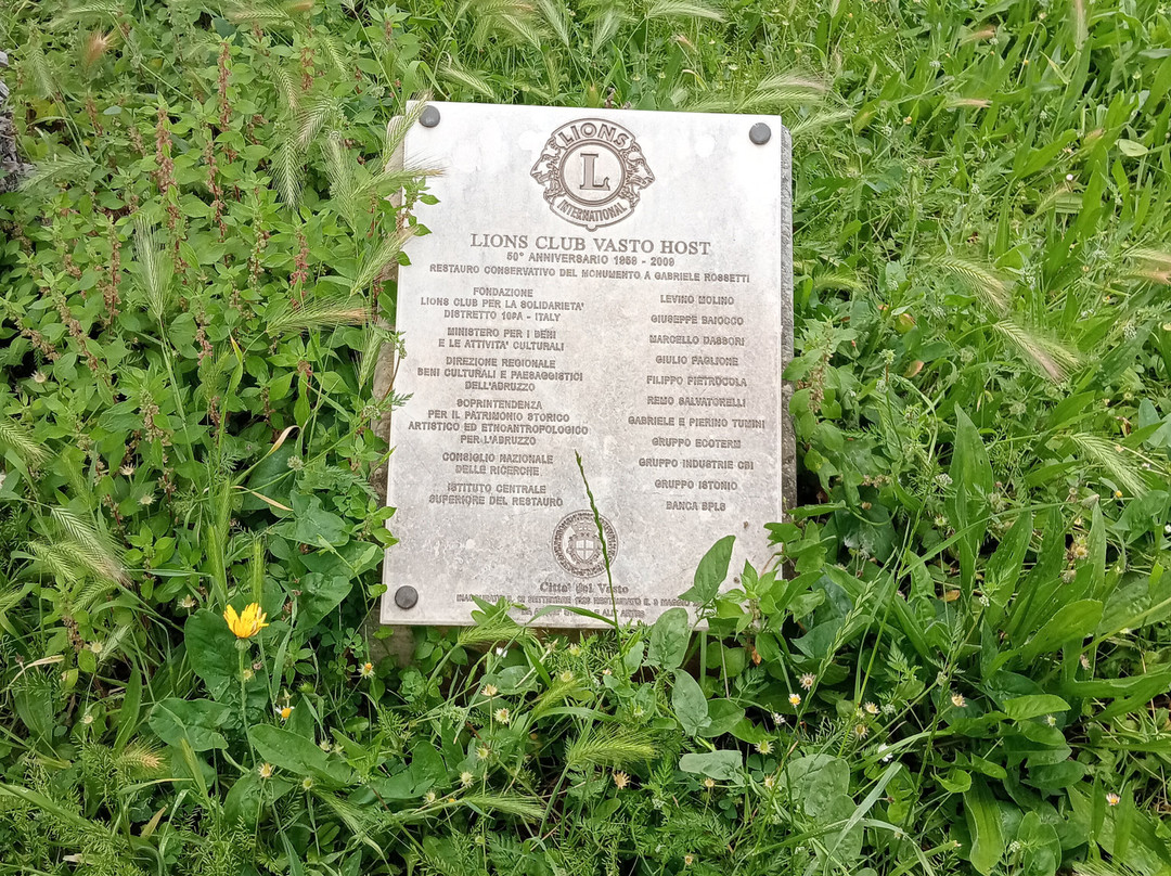 Monumento a Gabriele Rossetti-瓦斯托必去景点