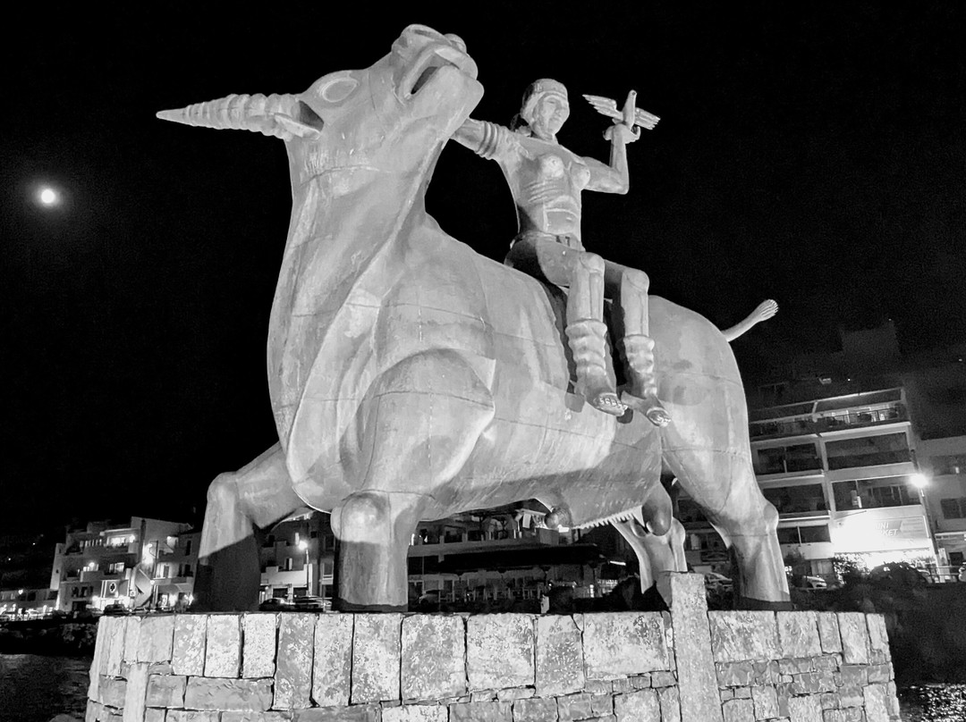 Europa-Statue-Agios Nikolaos必去景点