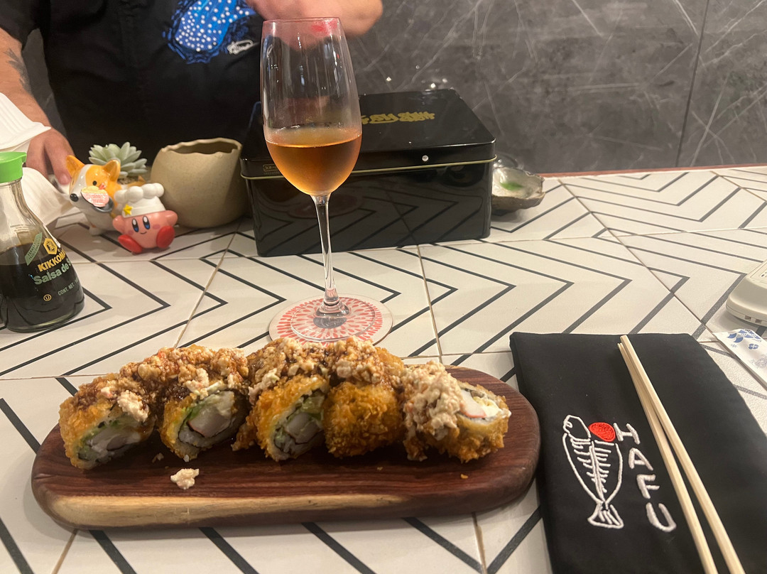 Hafu Sushi Bar. In Cancun