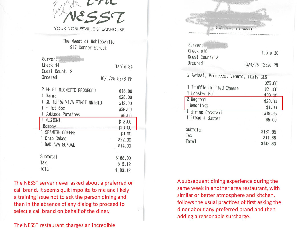 The Nesst Of Noblesville Steakhouse