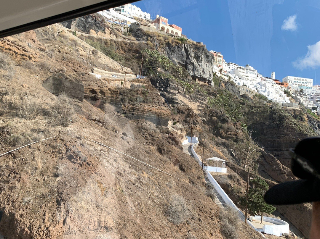 Santorini Cable Car-费拉必去景点
